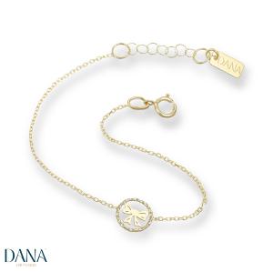 Bracciale da Bambina Fiocco in oro 9 kt