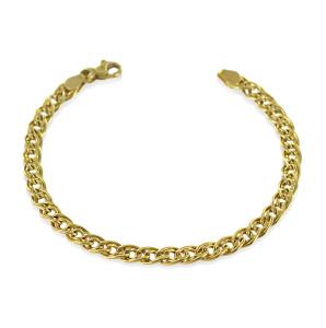 Bracciale da ragazza in oro giallo 15.50 cm - gallery