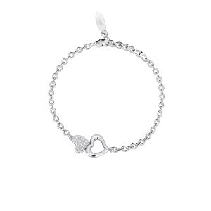 Bracciale Donna 2Jewels in Acciaio Cuore con cristalli 232046 - gallery