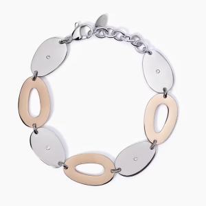 Bracciale Donna 2Jewels in Acciaio e Acciaio Oro Rosa