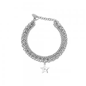 Bracciale Donna 2Jewels in Acciaio e cristalli Stella collezione Starlook 232121