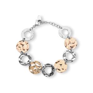 Bracciale Donna 2Jewels in Acciaio e PVD rose con cristalli 232222 - gallery