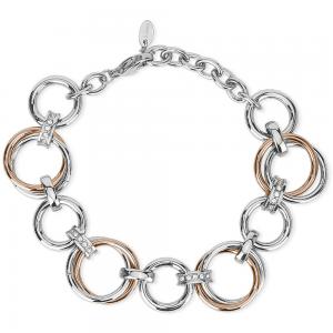 Bracciale Donna 2Jewels in Acciaio silver e rosato Collezione Milano 232240 - gallery