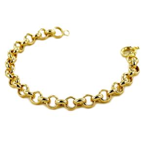 Bracciale Donna a catena in oro giallo