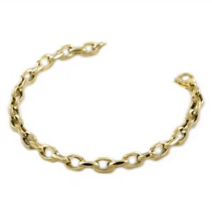 Bracciale Donna a catena in oro giallo