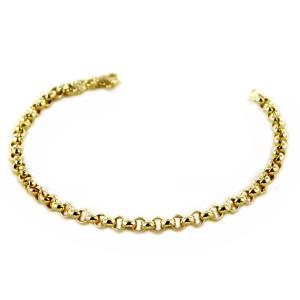 Bracciale Donna a catena in oro giallo - gallery