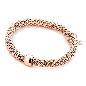 Bracciale Donna elastico in Argento rose della collezione Petite Boules Marcello Pane 