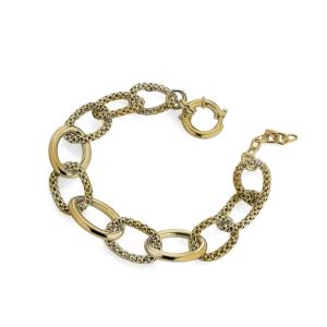 Bracciale Donna in Argento dorato della collezione Classique Marcello Pane  - gallery