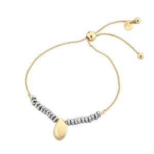 Bracciale Donna in Argento giallo e silver collezione Essential