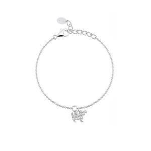 Bracciale Donna Mabina in Argento con charm cane 533266 - gallery