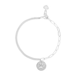 Bracciale Donna Mabina in Argento con charm zampa 533408 - gallery