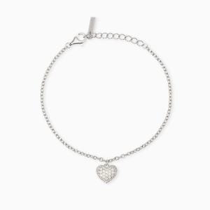 Bracciale Donna Mabina in Argento Cuore con zirconi 534052