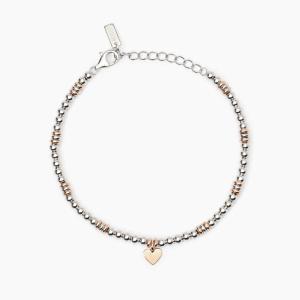 Bracciale Donna Mabina in Argento placcato oro rosa con cuore 533839