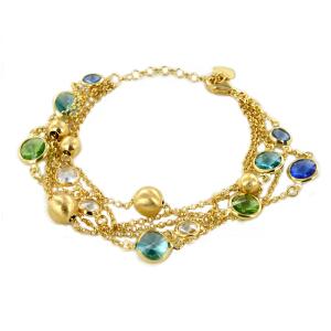 Bracciale Dvccio pietre colore - gallery