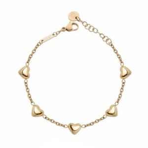 Bracciale in Acciaio da donna con cuori Essential Woman Liu Jo LJ3192