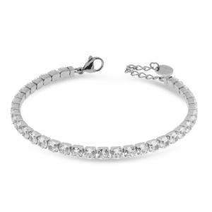 Bracciale in Acciaio da donna tennis con cristalli Essential Woman Liu Jo LJ2416