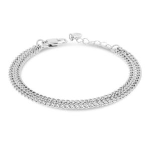 Bracciale in Acciaio da Uomo doppia catena Liu-Jo MLJ446