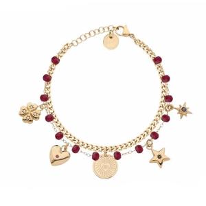 Bracciale in Acciaio giallo da donna Essential Woman Liu Jo LJ3180