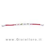 Bracciale in argento per uomo con smalti - Bracciale Nautico - gallery