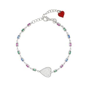 Bracciale in argento Sorriso collezione Palazzo Reale Cuori Milano 