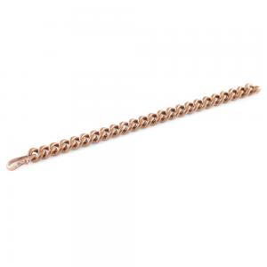 Bracciale Unoaerre in bronzo Rosa con catena grumetta 