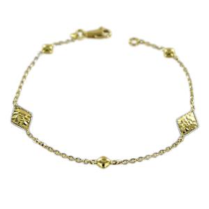 Bracciale in oro giallo e bianco - gallery