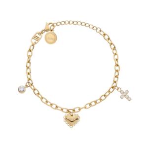 Bracciale Liu-Jo in Acciaio giallo da donna Iconics LJ3343