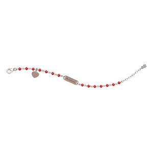 Bracciale Nanan da bambino con targhetta in argento personalizzabile unisex NAN0297