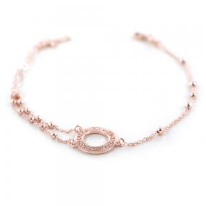 Bracciale religioso in argento rose frase Non farti rubare la speranza - gallery