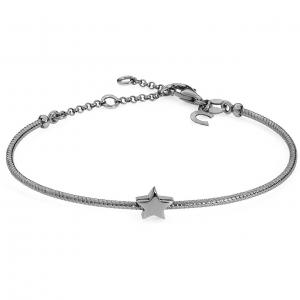 Bracciale semirigido in argento brunito Comete Gioielli BRA 163