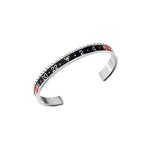 Bracciale Speedometer Official Nero e Rosso - gallery