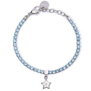 Bracciale Tennis azzurro 2Jewels charm Stella 232394 - gallery