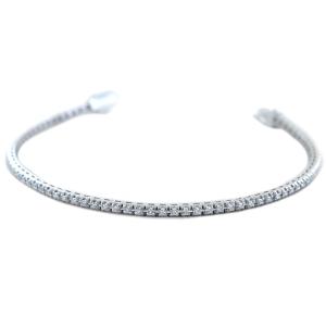 Bracciale tennis in oro con diamanti 0.77 carati