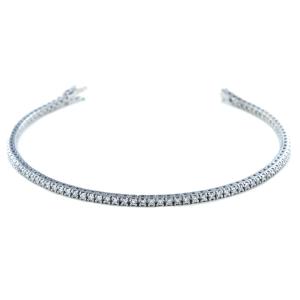 Bracciale tennis in oro con diamanti 1.60 carati