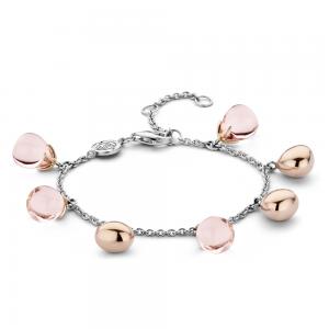 Bracciale Ti Sento Milano Donna cristalli rosa in argento 2884NU - gallery