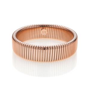 Bracciale Unoaerre in bronzo rosa Tubogas - gallery