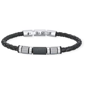 Bracciale uomo gioielli 2Jewels Black Fiber 231933 - gallery