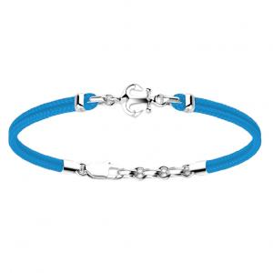 Bracciale Zancan da uomo con ancora in argento e corda nautica EXB 674-AZ