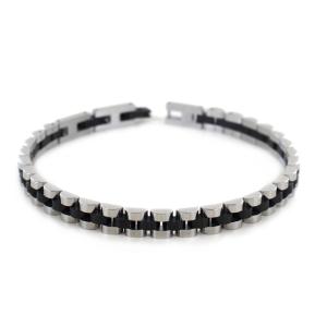 Bracciale Zancan da uomo in acciaio Hi- Teck EHB336 - gallery