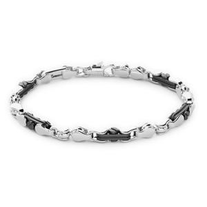 Bracciale Zancan in argento da uomo - Eternity ESB 242 - gallery