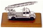 925/000 silver Firemen Lorry  - gallery