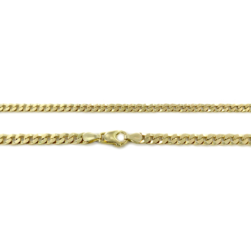 Catena da Uomo Groumette in oro giallo 18 kt - 50 cm  - gallery