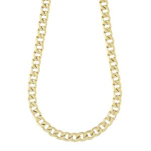 Catena da Uomo Groumette in oro giallo da 60 cm - oro 18 kt