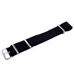 Cinturino NATO STRAPS All Black ansa 18 mm