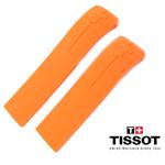 Cinturino ricambio Arancio per Tissot T-Touch ansa 21 mm T013420 BE