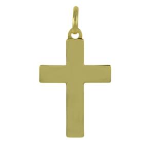 Ciondolo Croce in oro giallo 