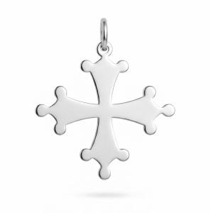 Ciondolo Croce Pisa Maxi in argento