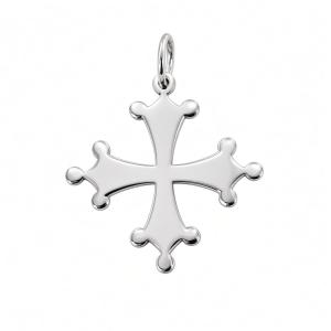 Ciondolo Croce Pisa medio in argento 20 mm - gallery
