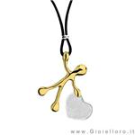 Pensieri Felici Necklace Special Cuore Collection   - gallery