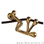 Pensieri Felici Necklace Gold Collection - gallery